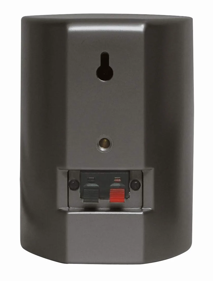 Dynavox AS-301 Satelliten-Lautsprecher, Paar, für Heimkino oder Büro, kompakte Surround-Box, Wandmontage, schwarz