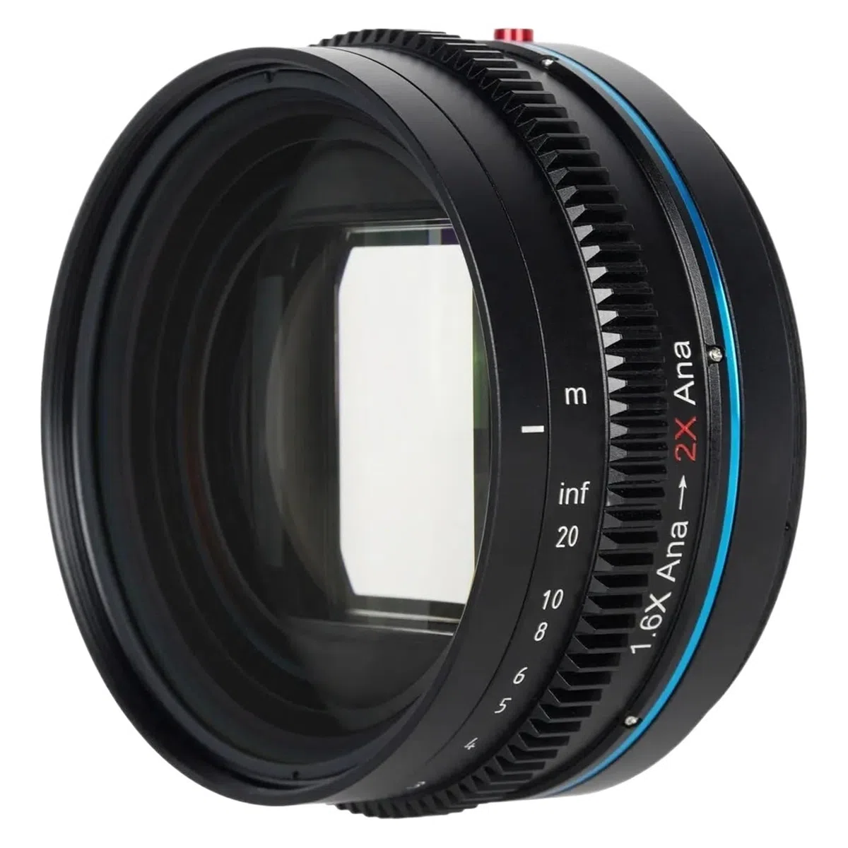 1,25-facher anamorphotischer Squeeze-Adapter for Objektive mit einem Frontdurchmesser von bis zu 85 mm und einem 82-mm-Gewinde