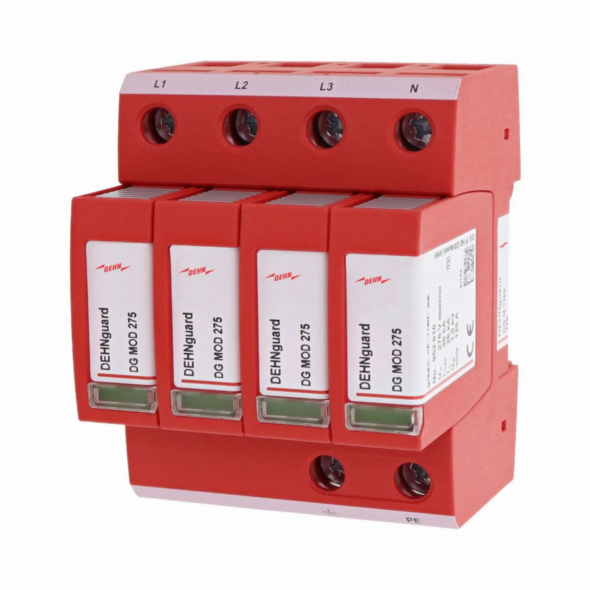 DEHN 952400 Stromversorgung Typ2 Überspannungsableiter für Energietechnik, 1 Packung