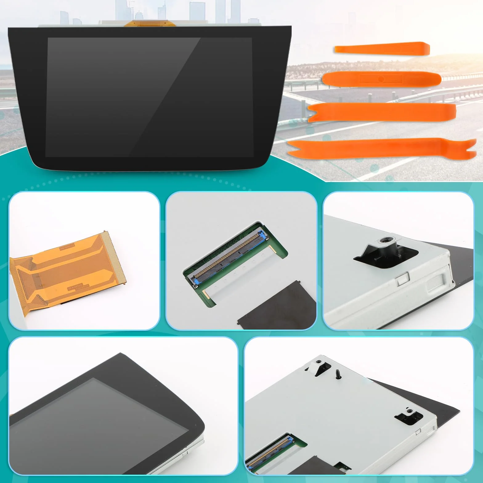 LCD Display Für Opel Astra K Mk7 2015-2020 Touchscreen Monitor Für Vauxhall Navi 900 Intellilink Schiffe Radio Display Für LQ080Y5DZ10 Media Bildschirmersatz LCD Bildschirm 8 Zoll XX