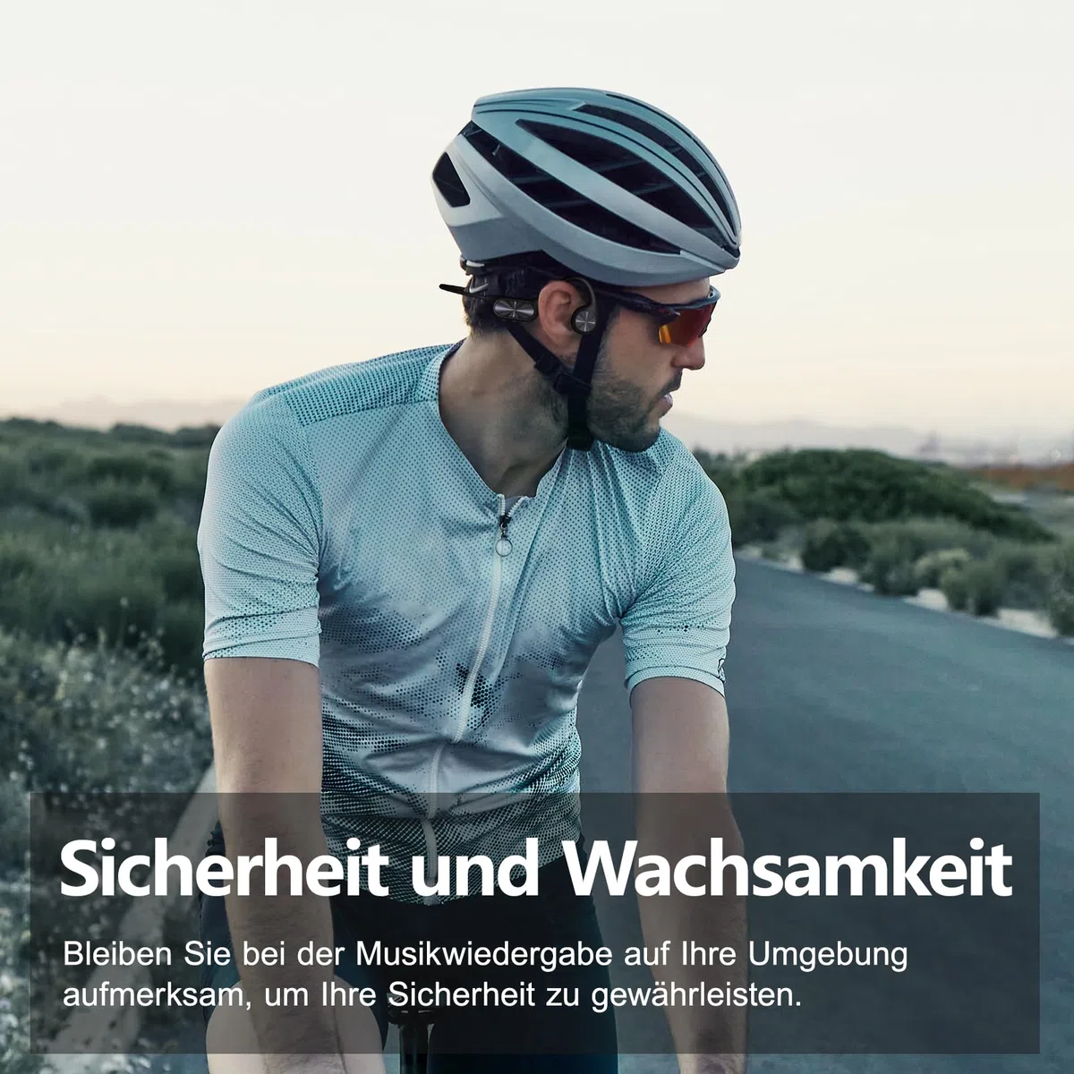 Kopfhörer Schwimmen, Knochenschall Kopfhörer Bluetooth 5.4, IPX8 Wasserdicht,Sportkopfhörer 32G Speicher, Open Ear Headset mit MP3-Player, Unterwasser Ohrhörer zum Schwimmen, Training & Laufen