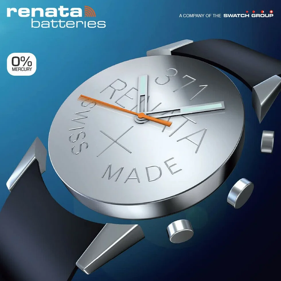 Renata 364 SR621SW Knopfzellen 10 Stück x 100 = 100 Silber 1,55 V Made in Swiss