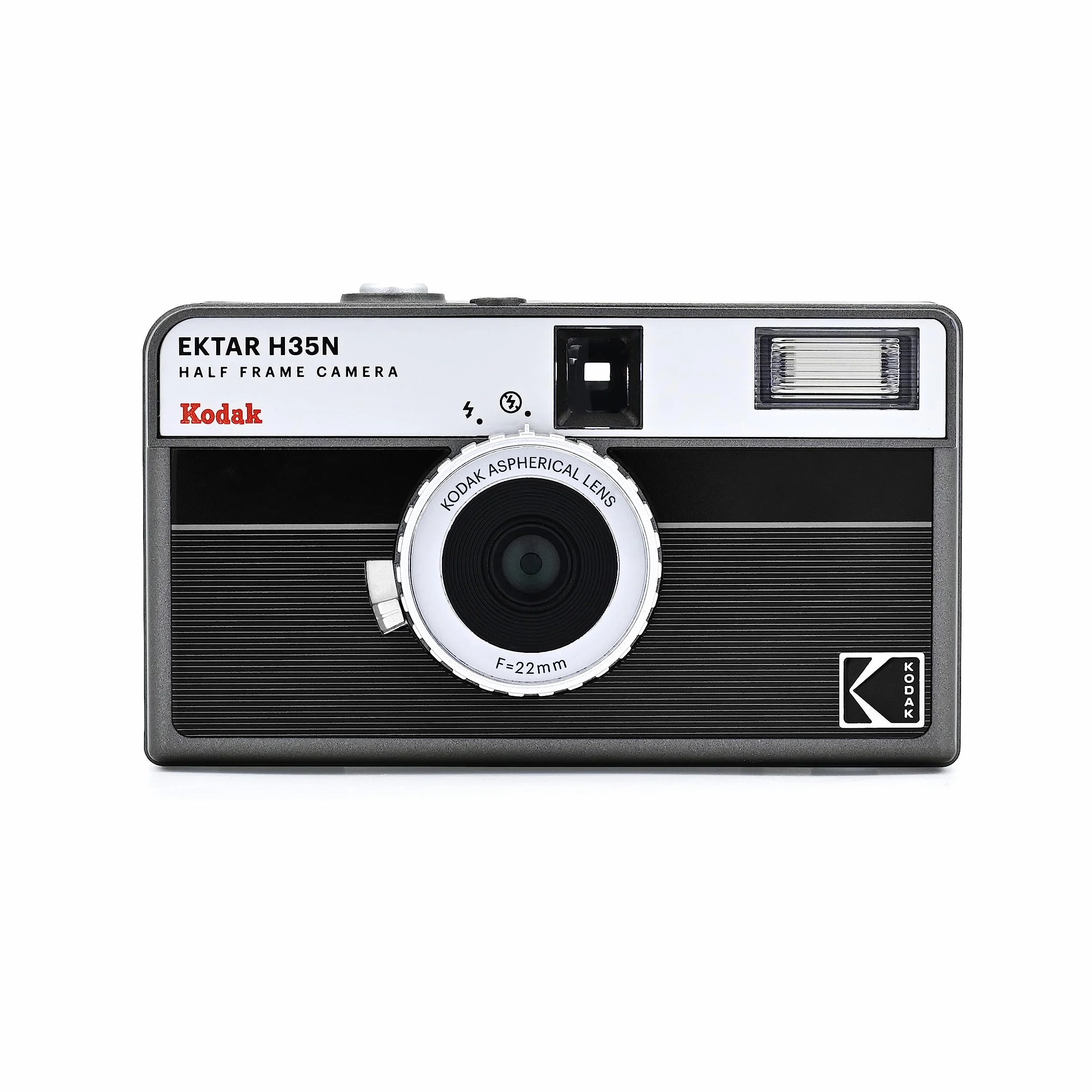 Kodak EKTAR H35N Halbrahmen-Filmkamera 35 mm wiederverwendbar fokusfrei Glühbirnenfunktion Sternfilter Objektiv