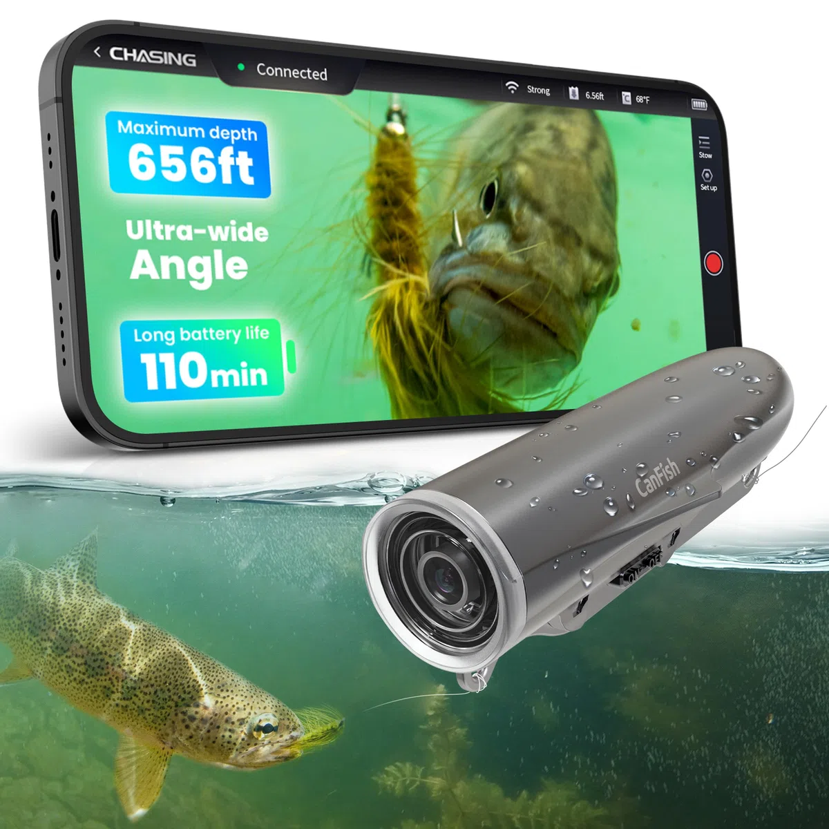 Canfishing CamX Underwater Fishing Camera