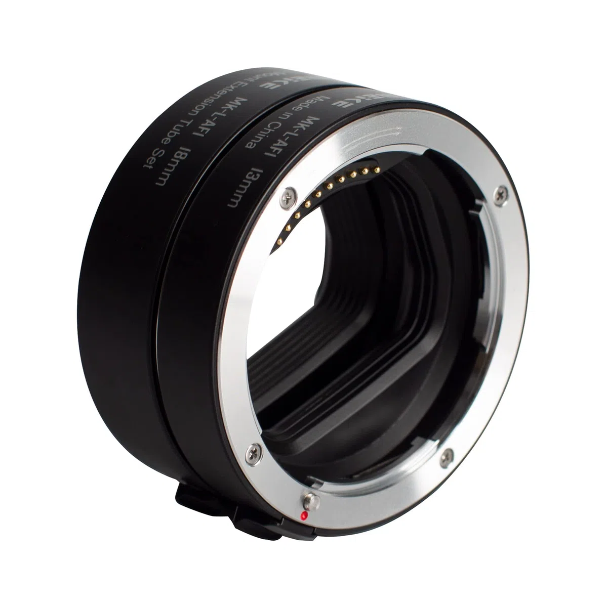 Meike L-AF1 Metall Autofokus Makro Verlängerungsrohr Adapterring (13 mm + 18 mm) für Panasonic Lumix Sigma Leica L-Mount spiegellose Kameras wie S1 S1R S1H S5 FP