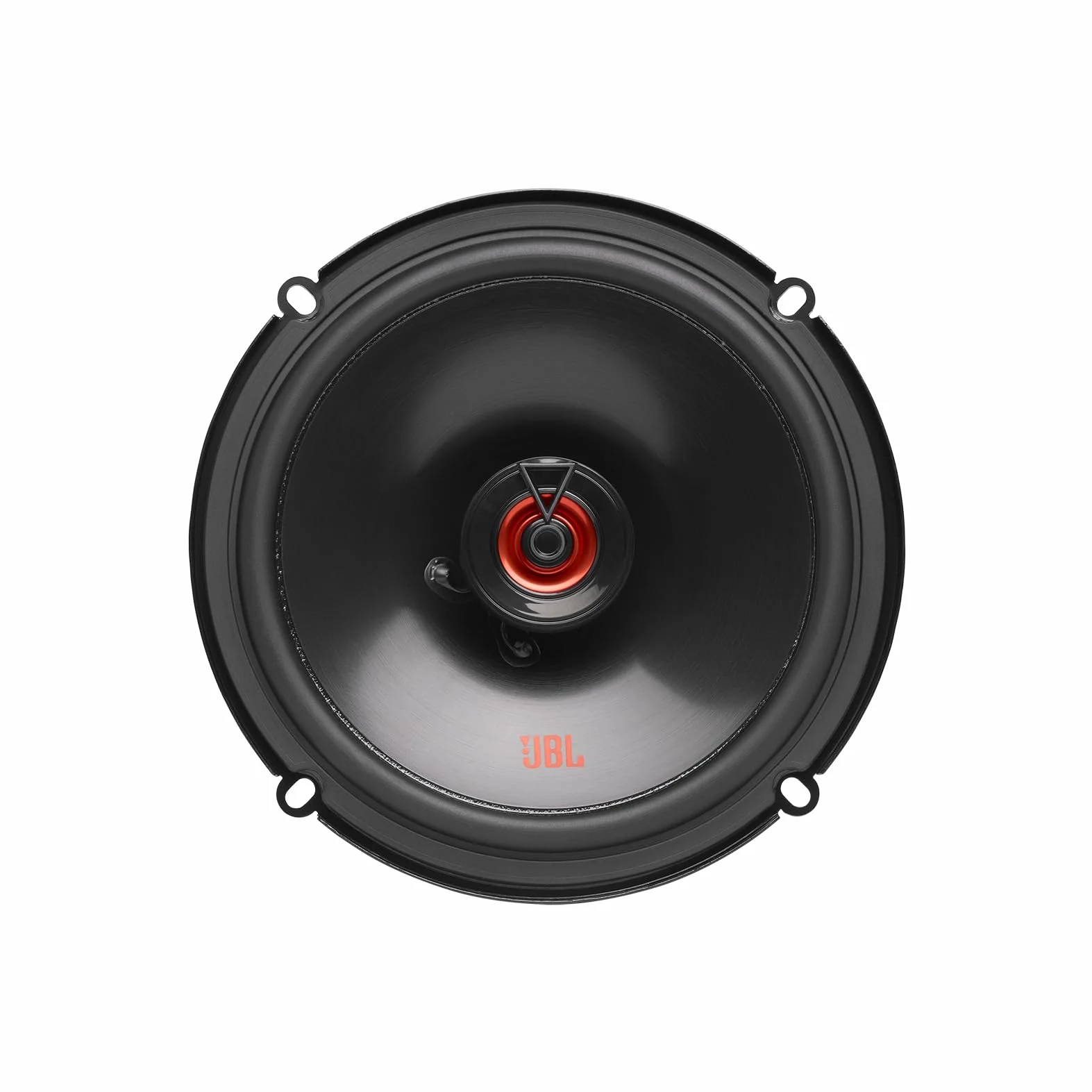 JBL SPKCB620F 6,5 Zoll 2-Wege Koaxiallautsprecher Auto mit 55 W RMS und 165 W Max, 92 dB Empfindlichkeit, 3 Ohm, 55 Hz–20 kHz, Plus One Woofer, PEI Hochtöner, Flache Bauweise