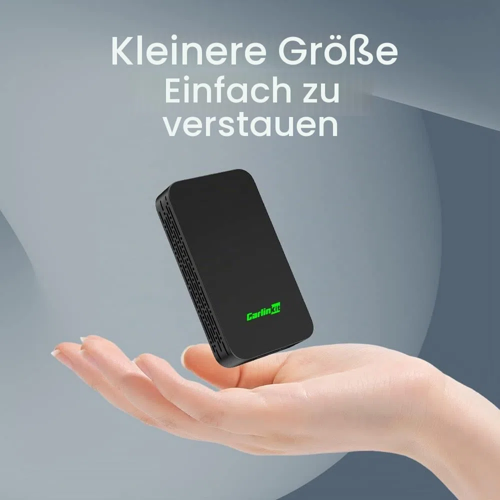 Carlinkit 2026 Neuer Upgrade 5.0 2Air Adapter, bringt drahtloses CarPlay/Android Auto, Plug-and-Play, Nahtlose Verbindung