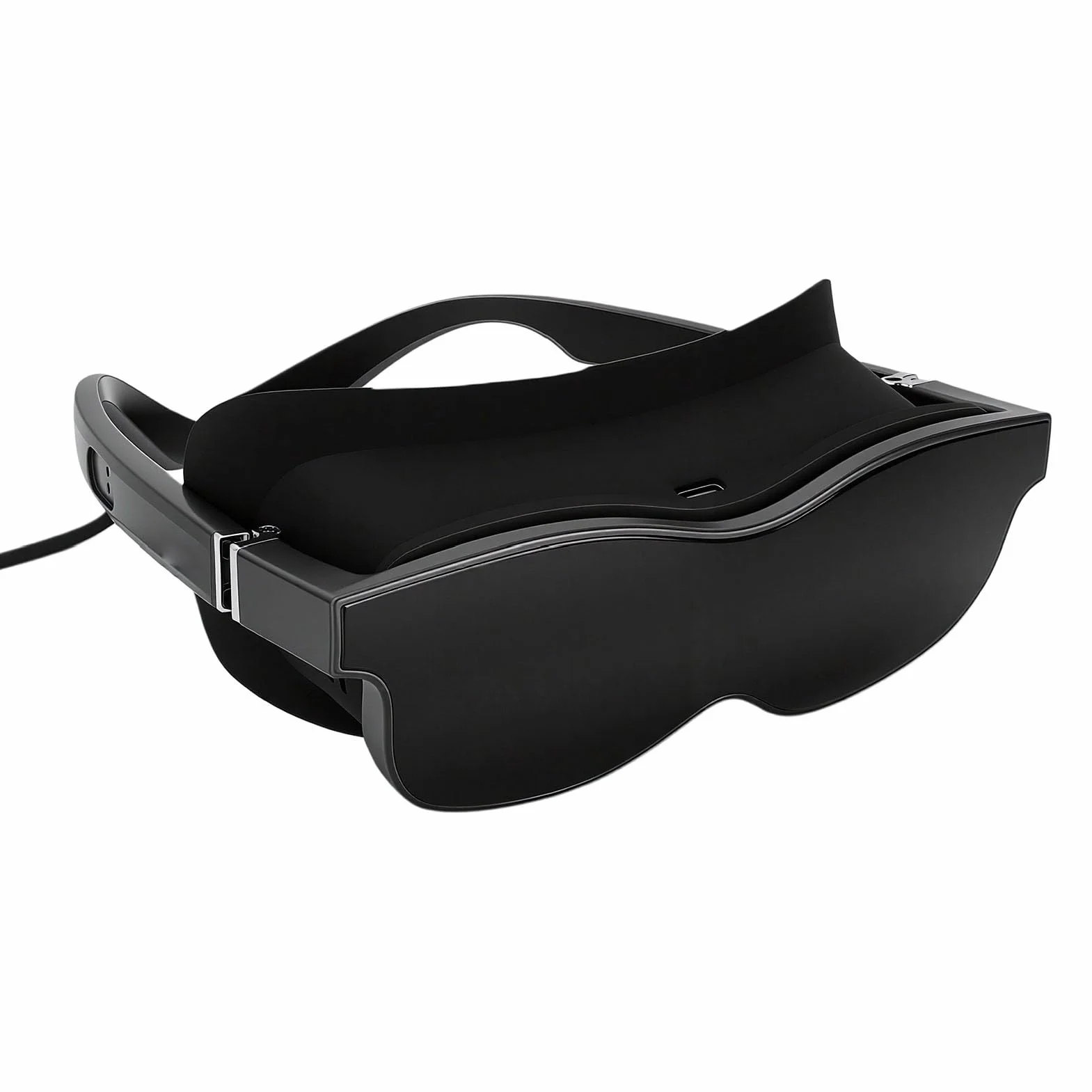 Denash VR-Brille mit 70° FOV, Display mit Kopfhörern | ABS-Konstruktion, -Schnittstelle, 6000-mAh-, Zum Ansehen von Filmen und Spielen, 32 GB Interner Speicher