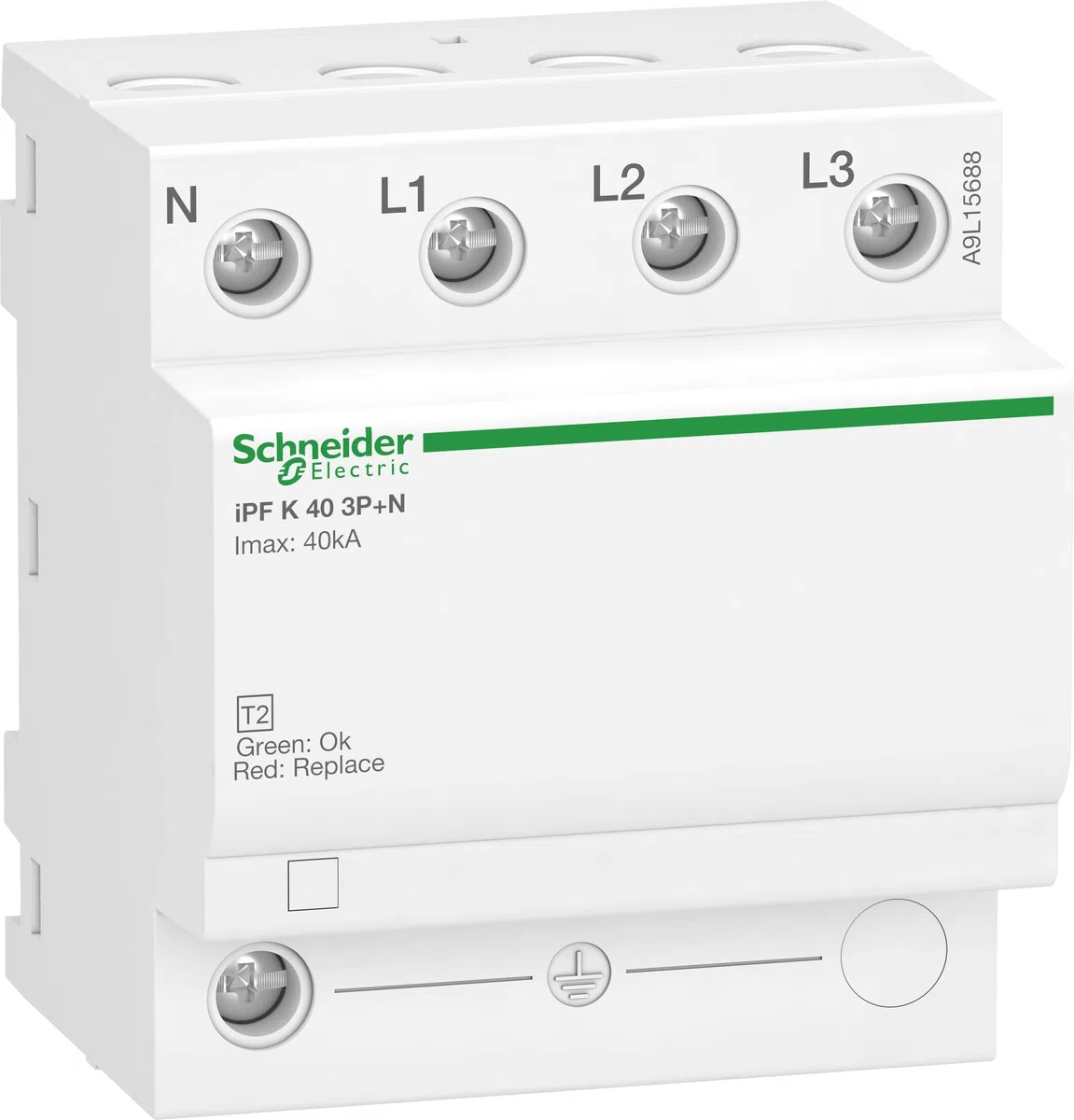 Schneider Electric Überspannungsableiter Acti9 Typ 2 iPF K40, A9L15688