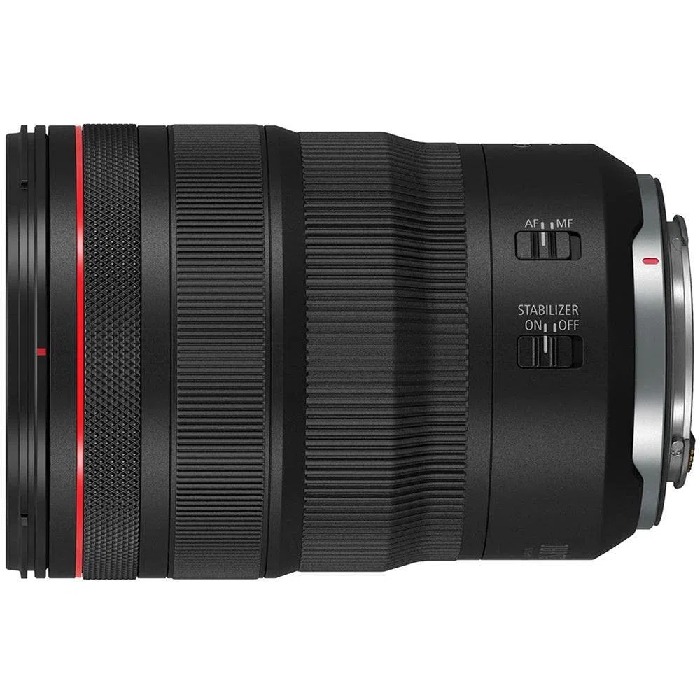 Canon Objektiv RF 24-70mm F2.8L is USM Zoomobjektiv Lens für EOS R (82mm Filtergewinde, Bildstabilisator, Autofokus) schwarz