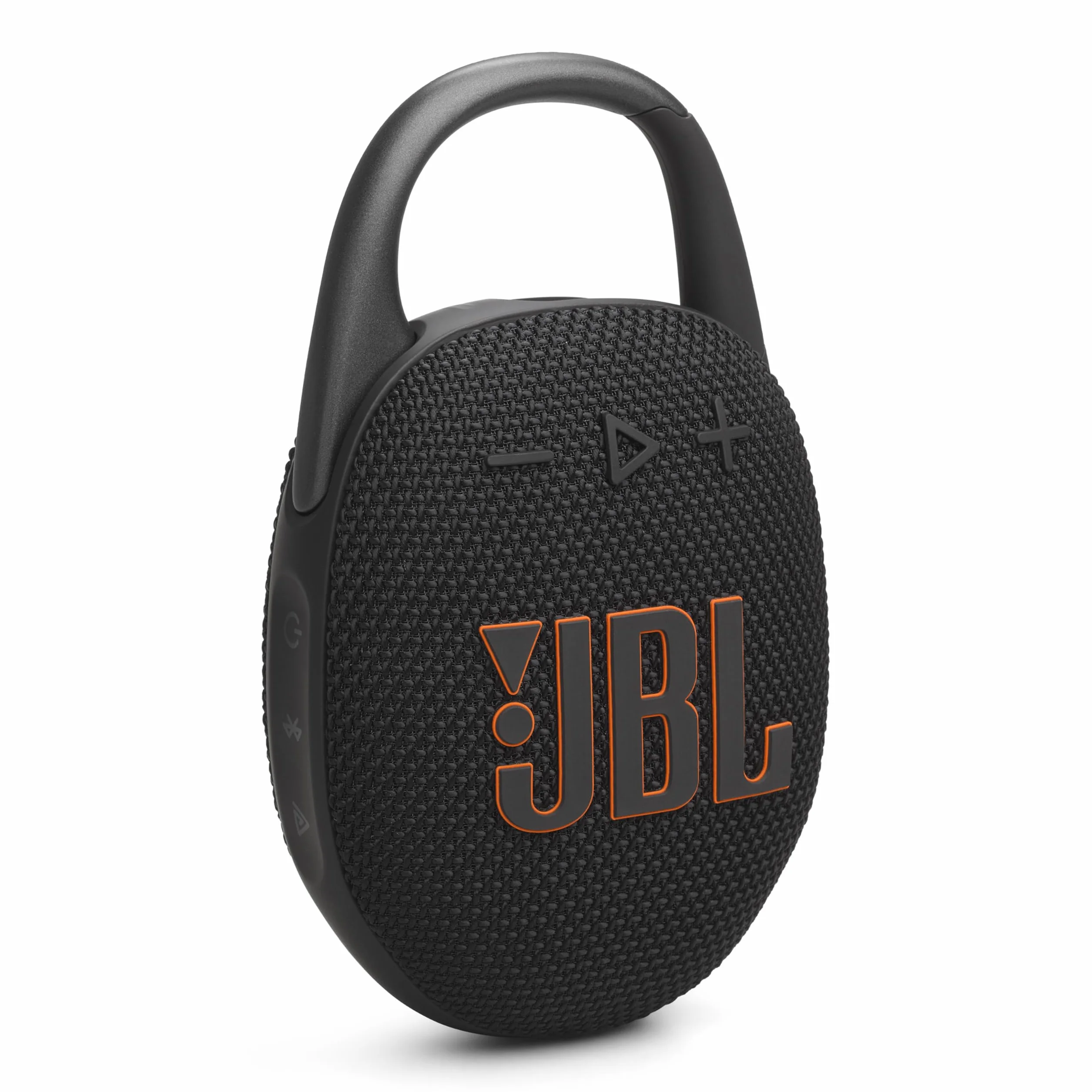 JBL CLIP5 Bluetooth Lautsprecher, USB C Laden, IP67, Staubdicht, Wasserdicht, App-kompatibel, Karabinerstruktur, Passiver Heizkörper, Tragbar, Schwarz