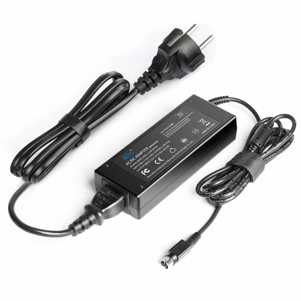 KFD Netzteil 12V 8,33A Ladegerät für Synology NAS DS918+ DS918 DS916+ DS916 DS918 Plus DS415+ DS414 EA11011D-120 Power Supply 4 Polig Adapter Diskstation DS718+ DS920+ DS418 DS409 DS415 DS413j DS412