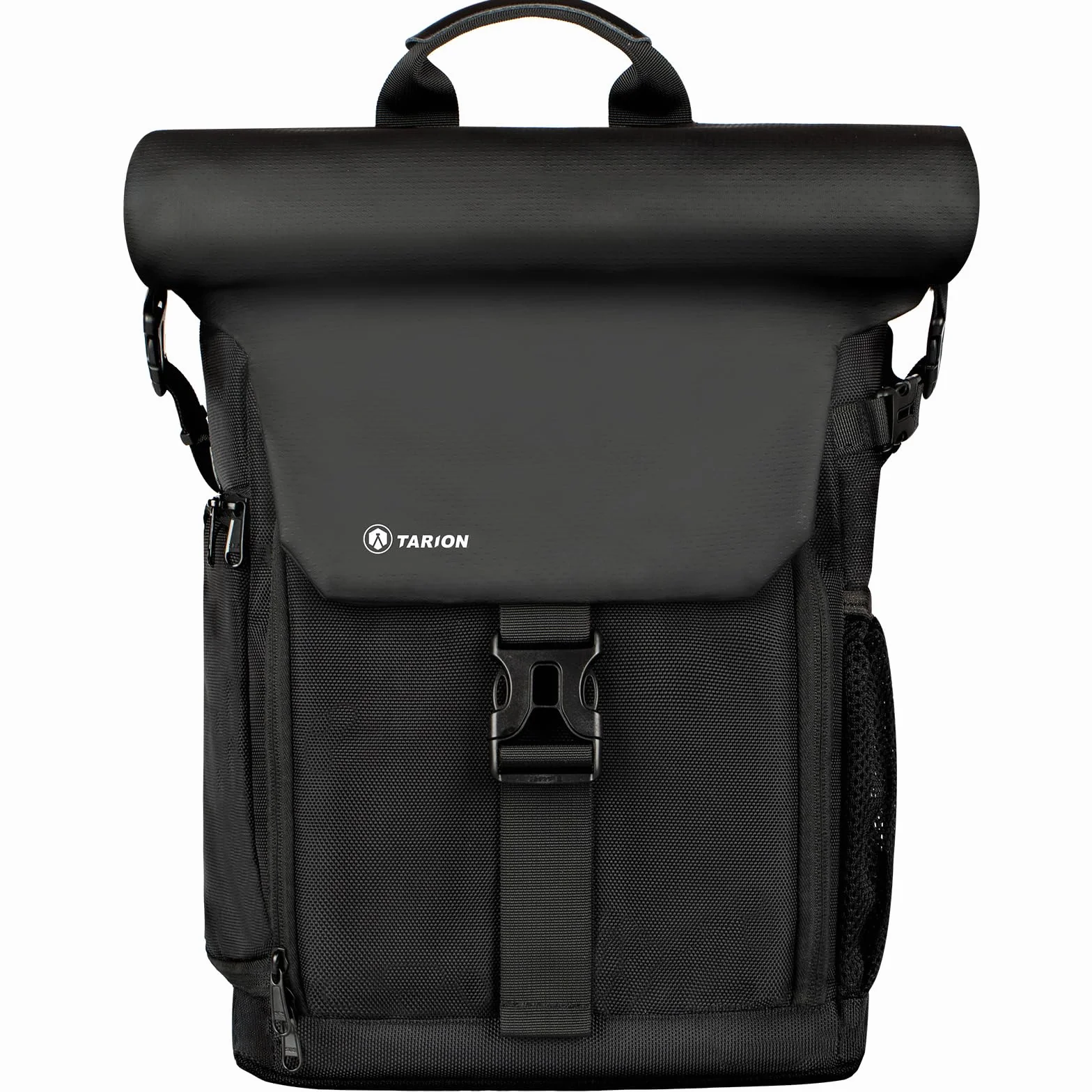 TARION Kamerarucksack Wasserdicht Fotorucksack Kameratasche DSLR Rucksack mit 15,6 Zoll Laptophülle und Regenschutzhülle(SP-01-Schwarz)