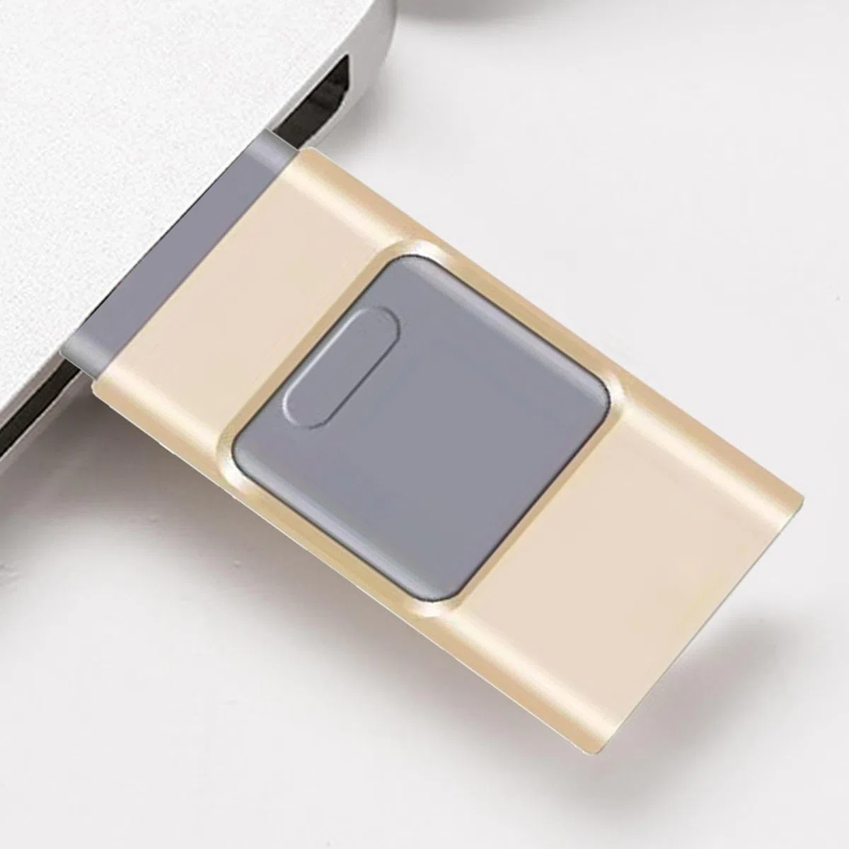 Telefon-Backup-Laufwerk, Backup-Stick für Computer | Fotospeicher-Flash-Laufwerk,Wiederverwendbares Metall-Design-Dokument-Informations-Backup-Laufwerk für Handy, Laptop