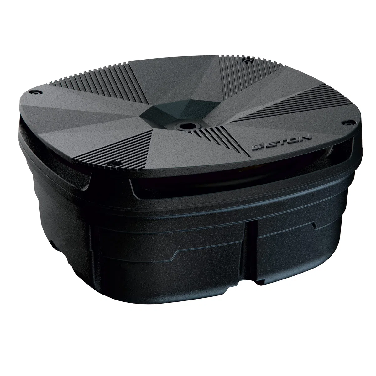 ETON Res 12 – Flacher 12“ Aktivsubwoofer für Reserveradmulde, 500 W RMS | Flache 12" aktive Bassbox für Reserveradmulde oder Ersatzrad, mit integriertem Verstärker, Plug & Play