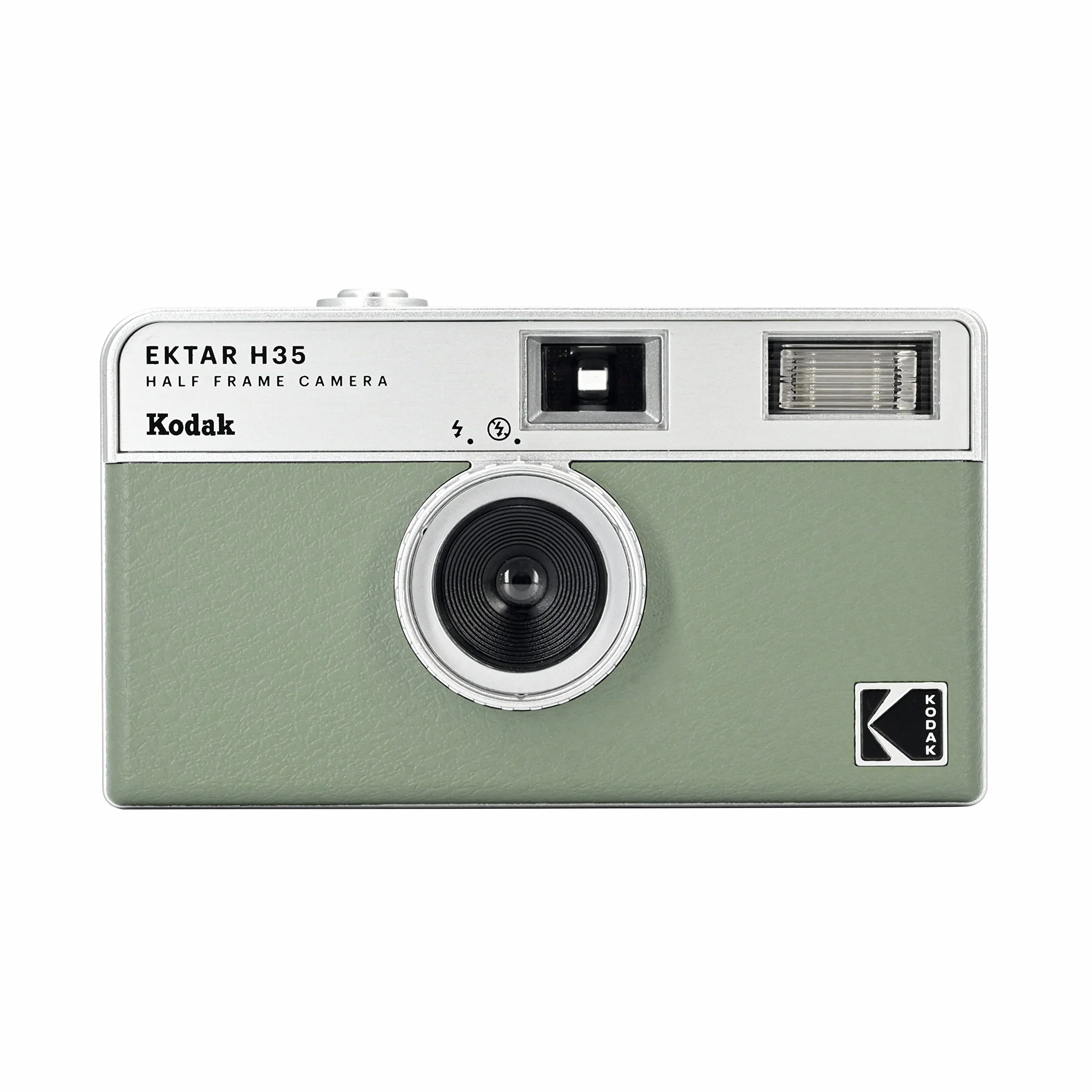 KODAK EKTAR H35 Filmkamera 35 mm wiederverwendbar ohne Fokus leicht (Versa Salbei)