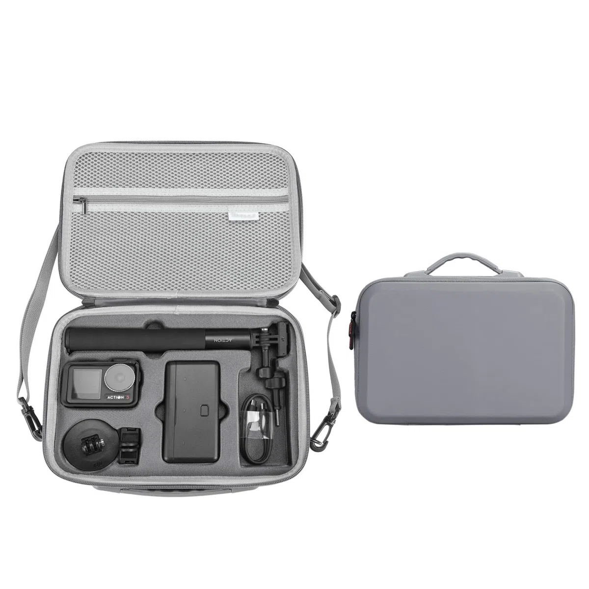 Osmo Action 5 Pro Tragetasche, tragbare Aufbewahrungstasche, Reiseschutztasche für DJI Osmo Action 3/4/5 Pro Adventure Combo Zubehör