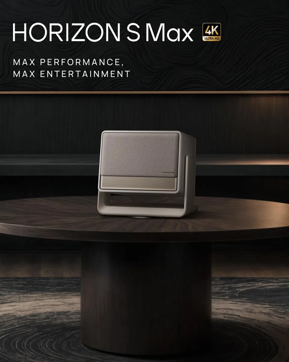 XGIMI Horizon S Max 4K Beamer IMAX Enhanced Dolby Vision 3100 ISO Lumen 110% BT.2020 Harman Kardon