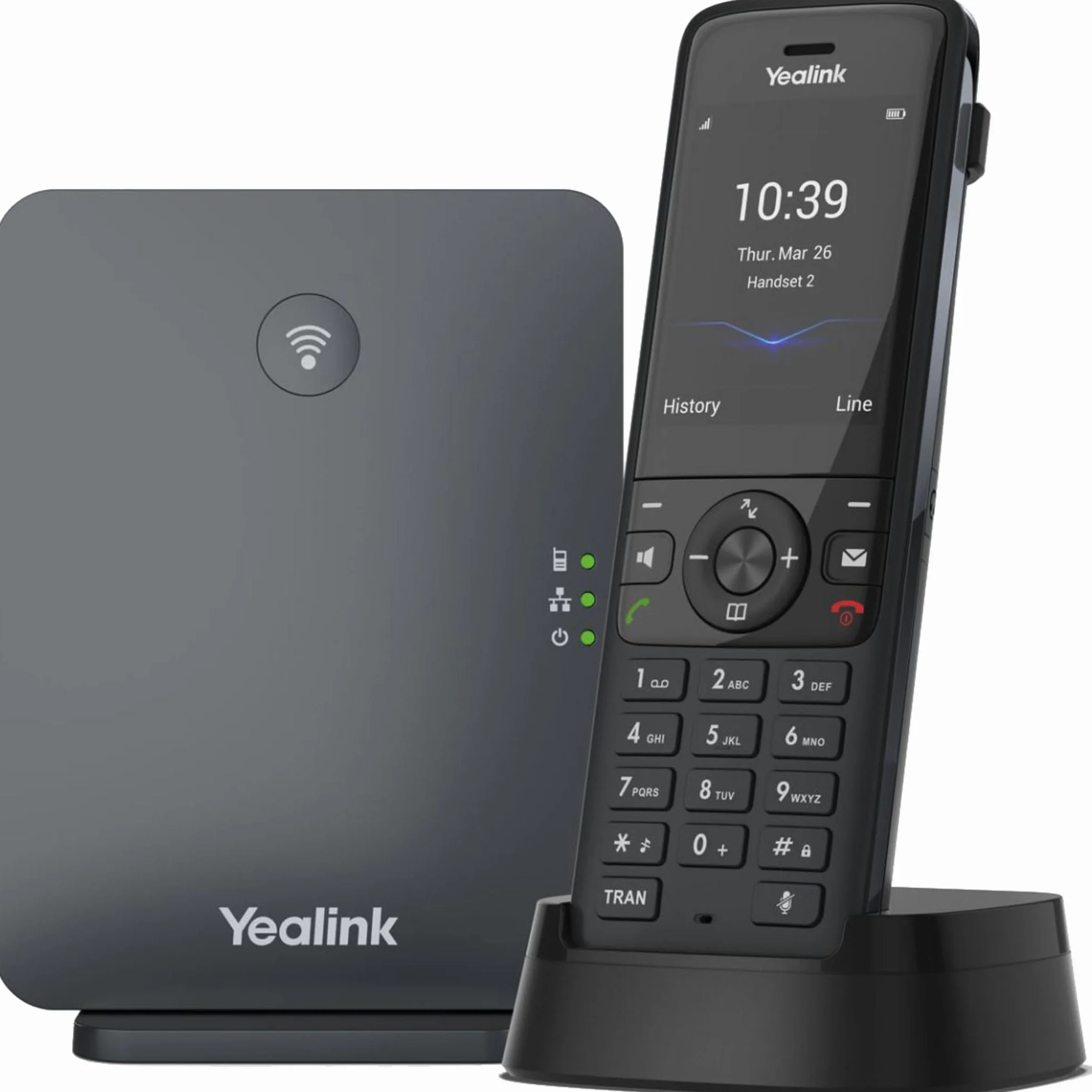Yealink DECT Telefon W78P schwarz