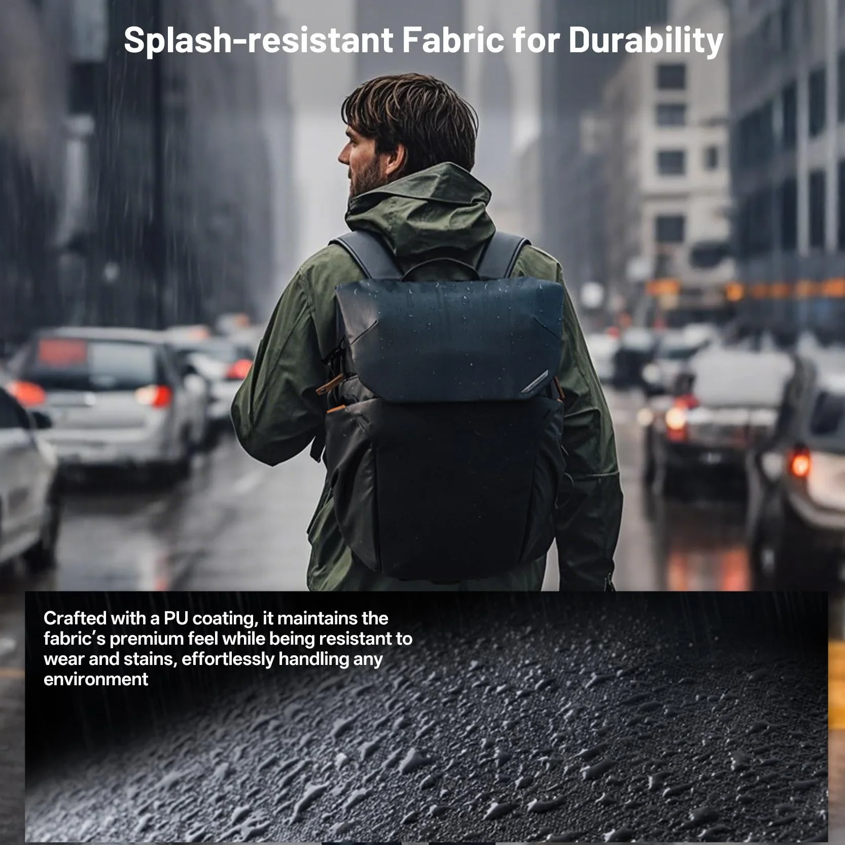 PGYTECH OneGo 2 Kamerarucksack 20L mit Laptop/iPad-Fach Wasserdichter Kamerarucksack für urbane & Reisefotografie – kompatibel mit Sony/Canon/Nikon/DSLR/SLR spiegellosen Kameras, Matt Schwarz