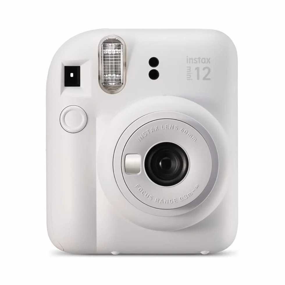 Fujifilm Instax Mini 12 Sofortbildkamera 40 Aufnahmen Tonweiß