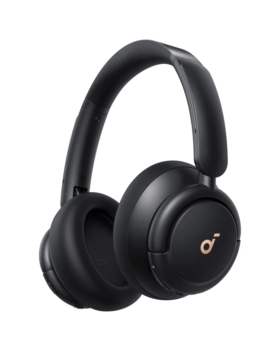 soundcore by Anker Q30 Bluetooth Kopfhörer, Hybrid Active Geräuschisolierung, Individuelle Modi, Hi-Res Sound, EQ in App, 40h Akku, bequemer Halt, Verbindung von 2 Geräten (Schwarz)