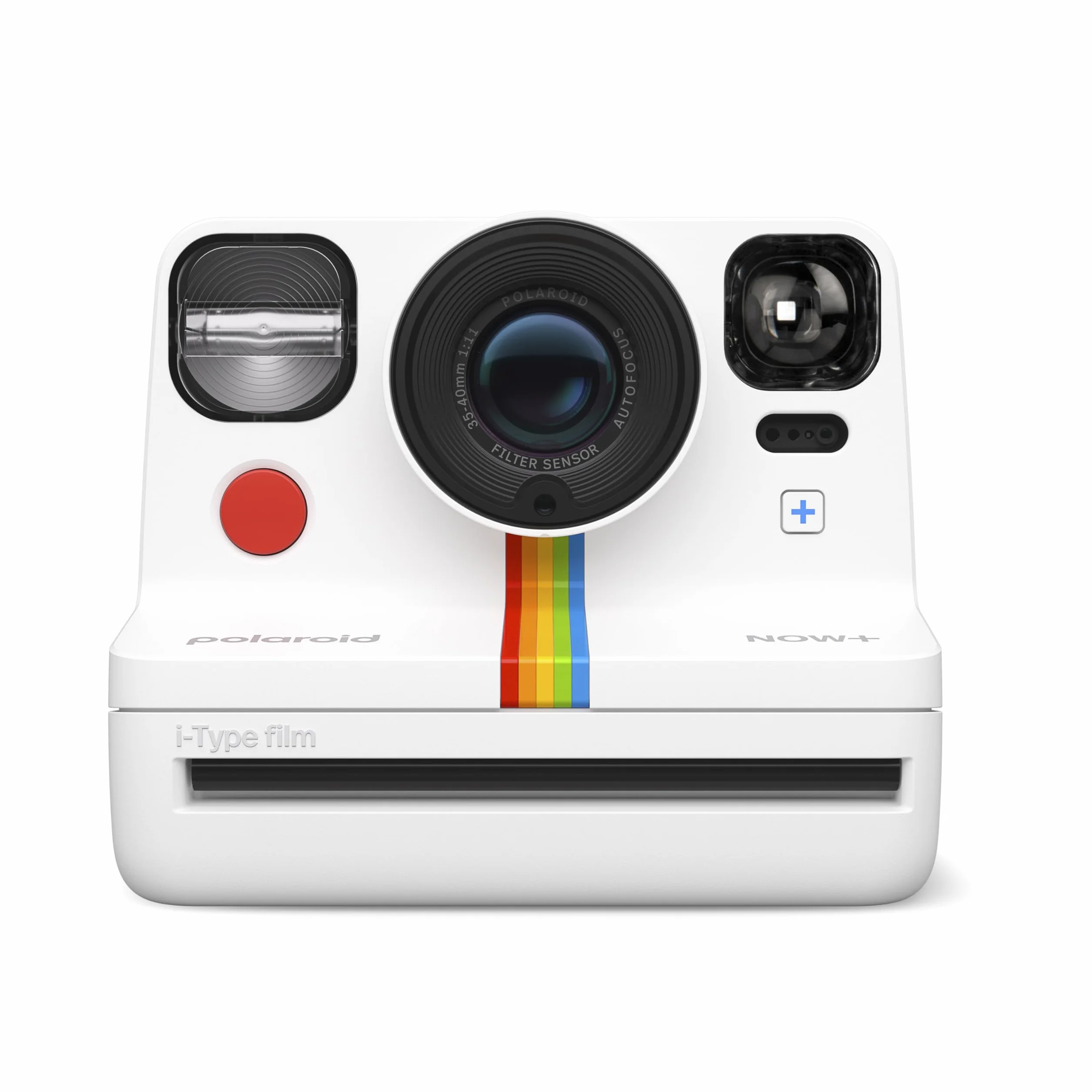 Polaroid Now+ Generation 2 Instant Film Camera White Bluetooth App Controlled Bundle 16 Photos