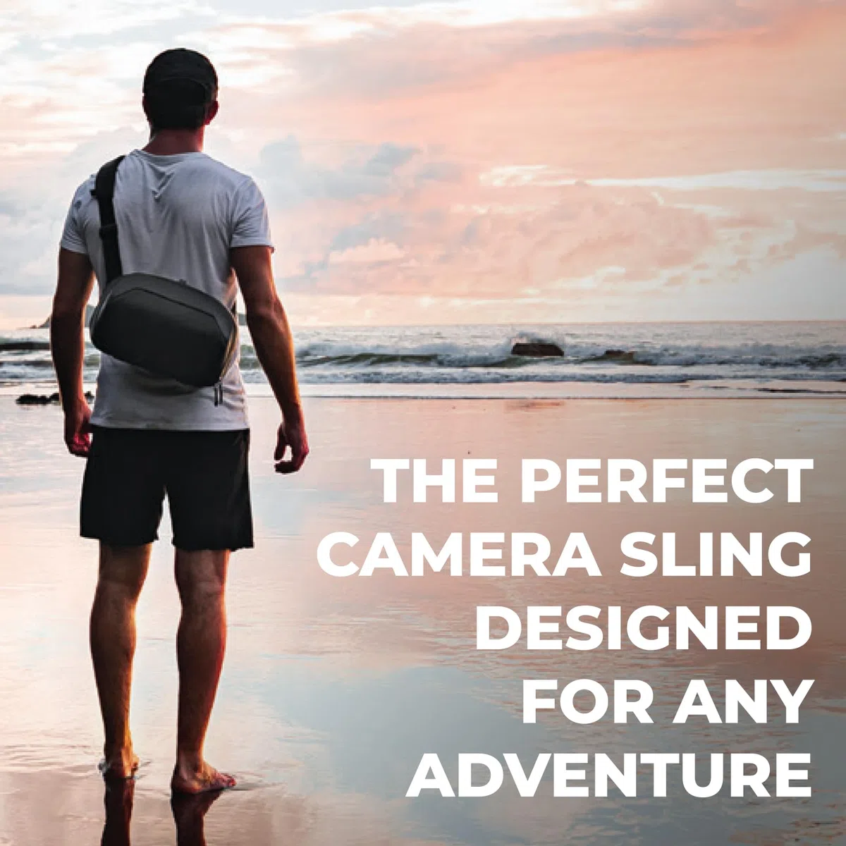 Gomatic Kamera Sling Bag 8L – Kleine Umhängetasche für DSLR & Systemkamera, Wetterfest & Schnellzugriff, Peter McKinnon Design, Ideal für Reisen, Alltag & Street Photography
