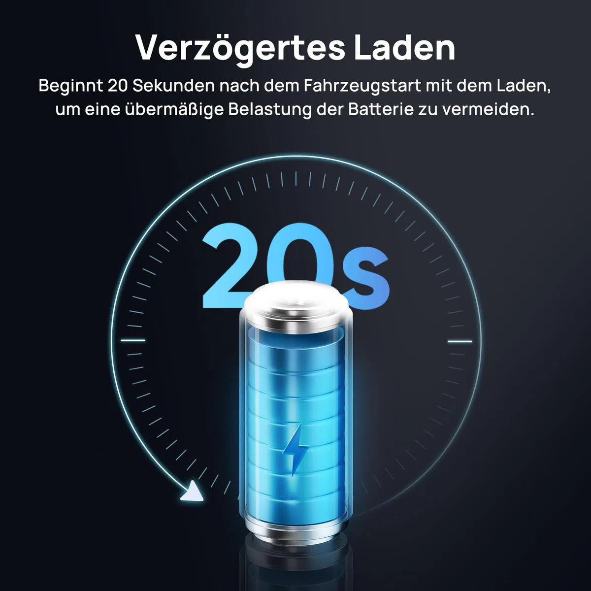 70mai Dashcam Akku Pack BL96NNX, 96Wh LiFePO4-Ersatzstromversorgung mit bis zu 30 Stunden Parkmodus, Ausgestattet mit Unterspannungsschutz, XT30+USB-C Ausgang, 7 Schutz BMS(Sicherungskasten Ladung)