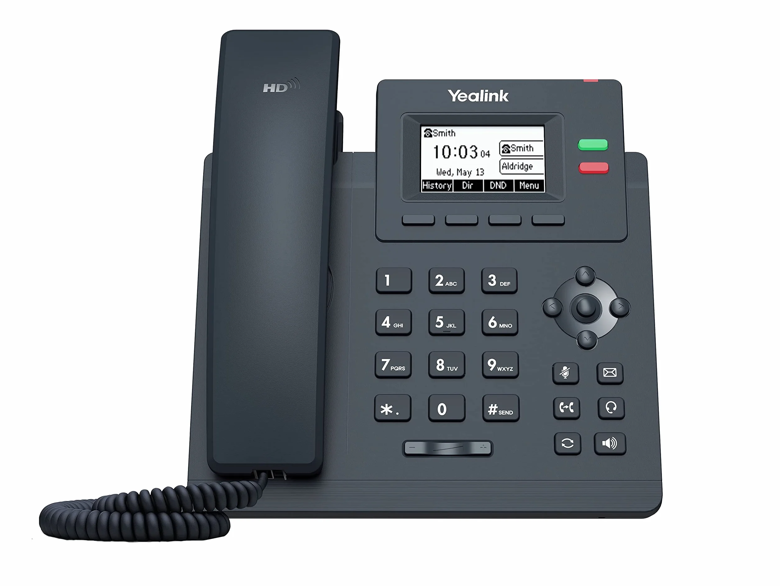 Yealink SIP-T31 Teléfono IP 2 Cuentas Sip Con PSU Negro