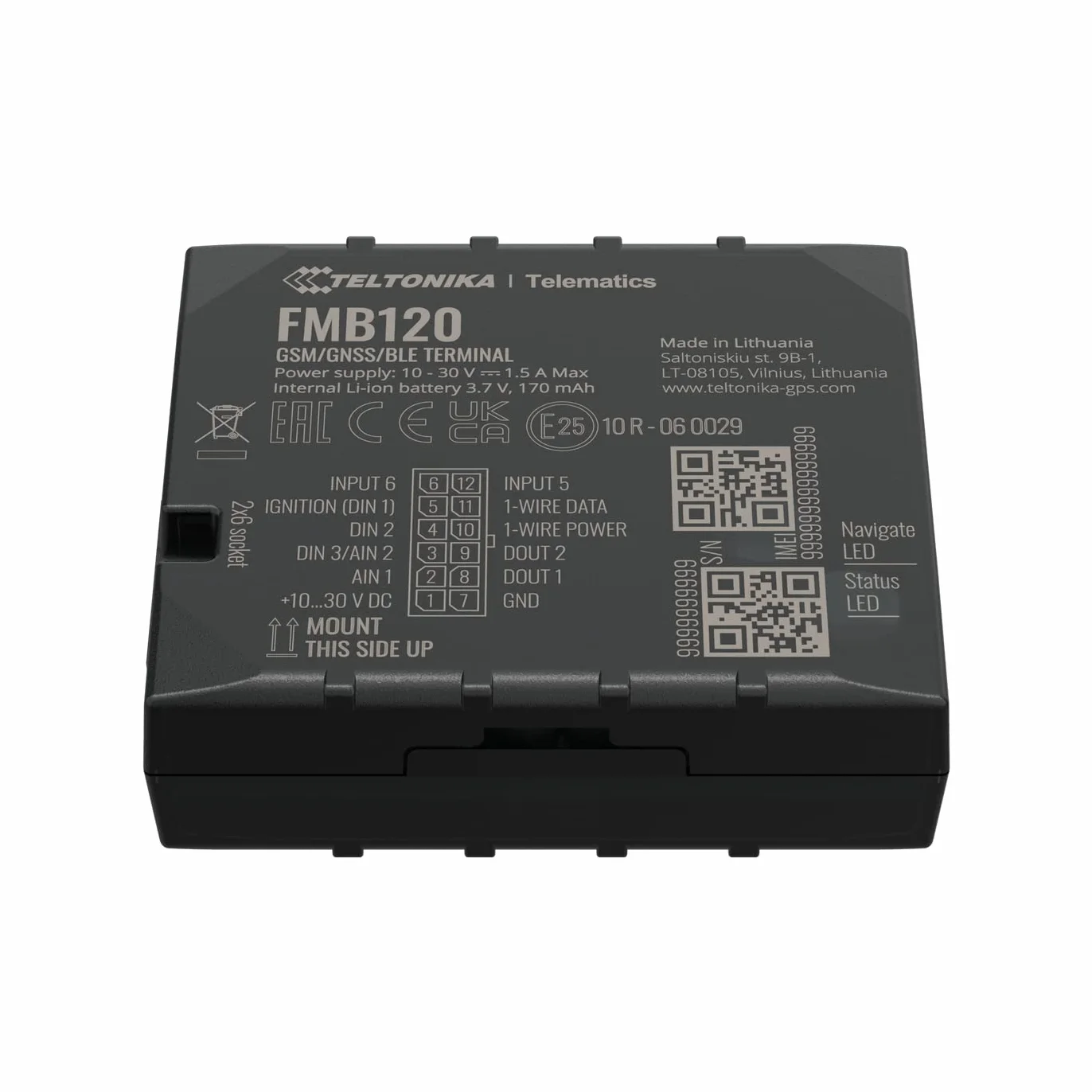 Teltonika FMB120 Schwarz