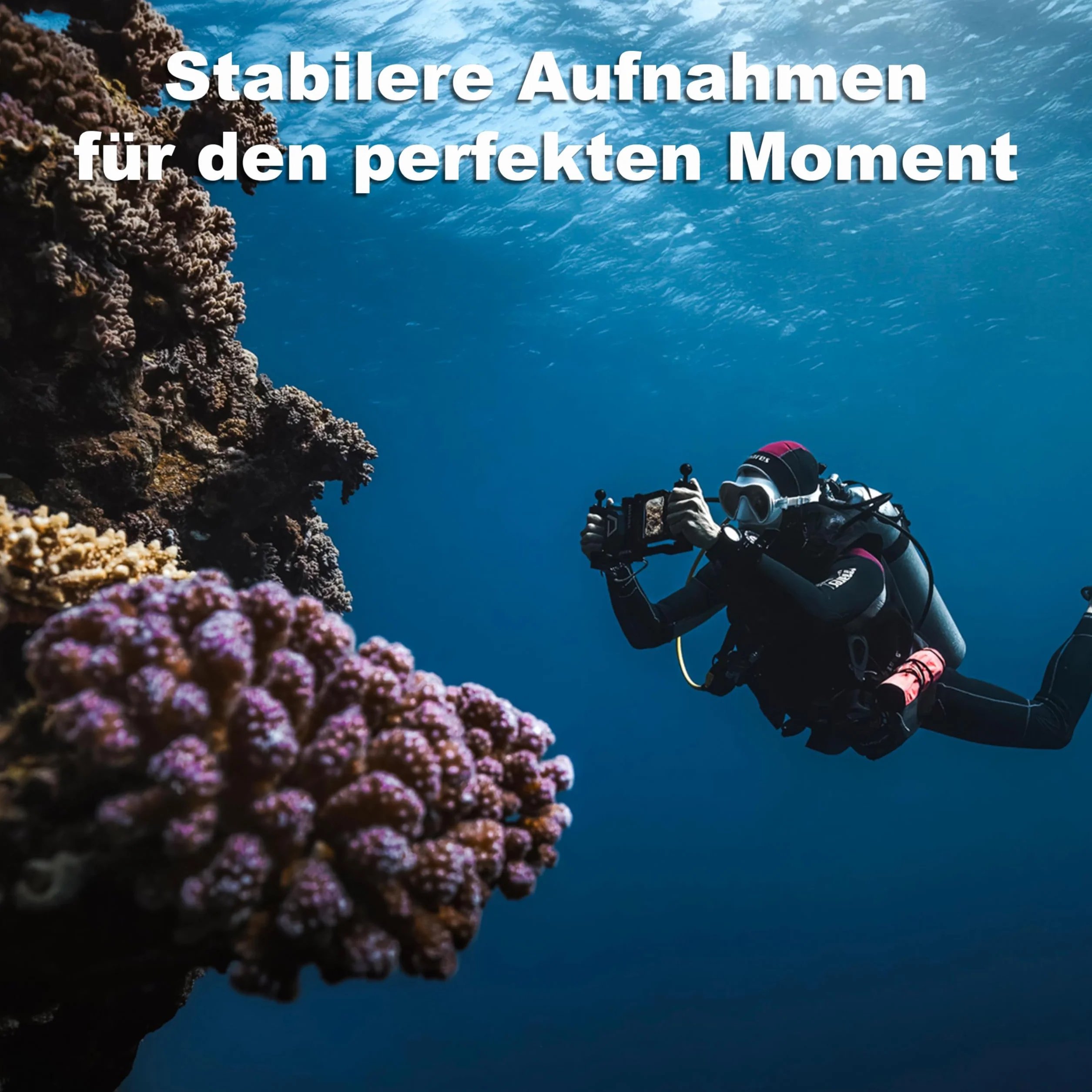 DIVEVOLK Doppelgriff für Seatouch 4 Max Unterwassergehäuse