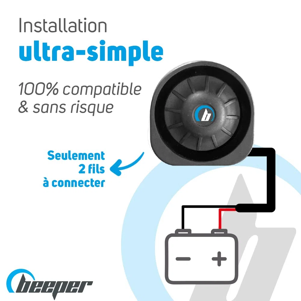 Beeper - Universal-Auto-Alarm, bidirektional, Xray