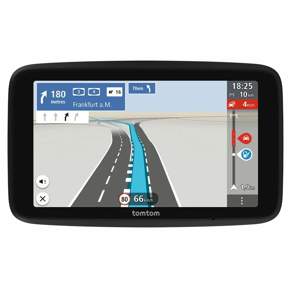 TomTom GO Classic 2nd 6 Zoll Navi mit Stauvermeidung, Karten-Updates Europa, WiFi, Fahrspurassistent