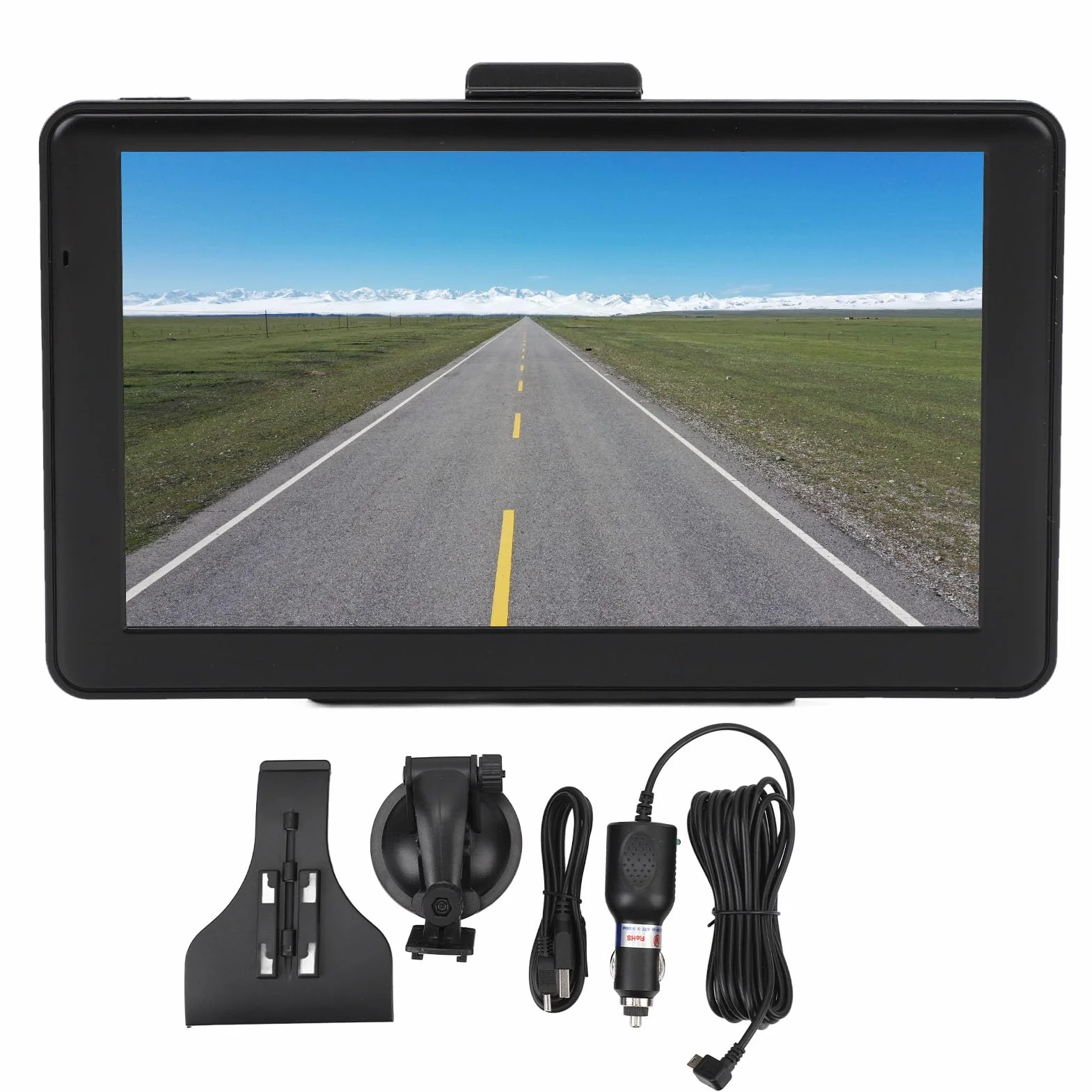 Auto PND GPS Navigation 7 Zoll HD Touchscreen FM System für Fahrzeug Bus LKW Krankenwagen Taxi (Nordamerikanische Version)