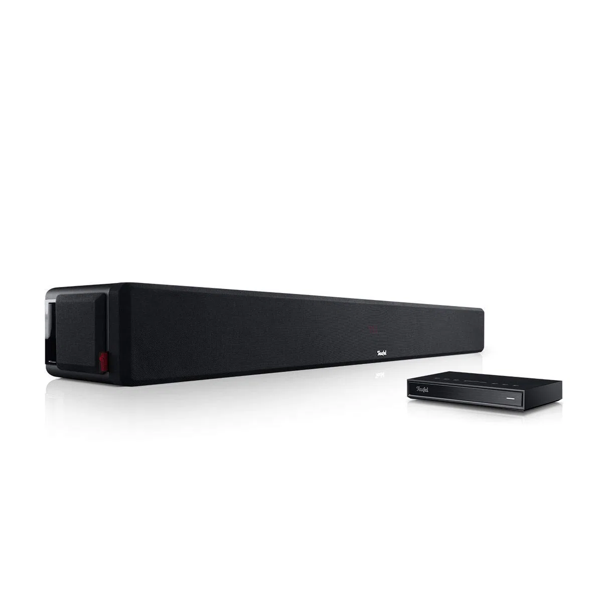 Teufel CINEBAR Ultima Streaming - Soundbar mit Streamer | WLAN-Netzwerkplayer, Kabellos, LAN, Integriertes Subwoofer System, Multiroom Funktion - schwarz