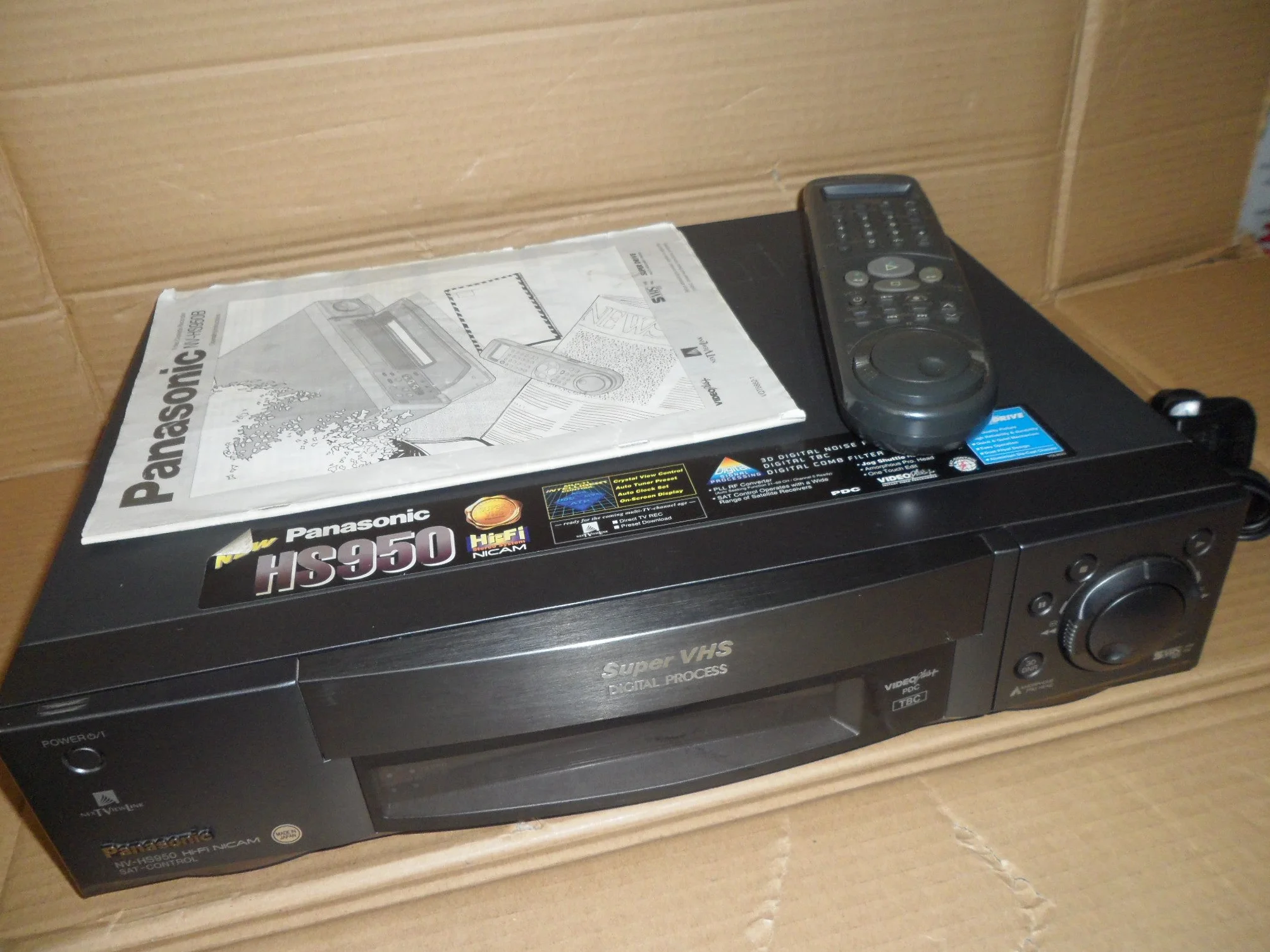 Panasonic NV-HS 950 S-VHS Videorekorder