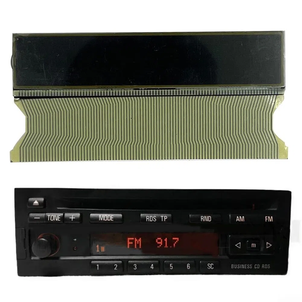 Für BMW; Armaturenbrett LCD Display Bildschirm für Business CD RDS Radio CD23 E30 E36 E34 E32 Serie