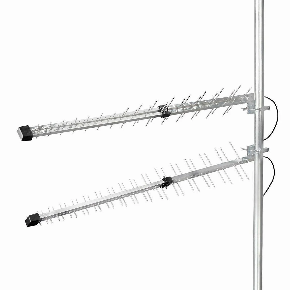 NEDIS 5G / 4G / 3G Antenne - Für den Außenbereich - 698-2700 MHz - Verstärkung dBi (bei Antennenkabel): 15 dB - 0.30 m - Silber