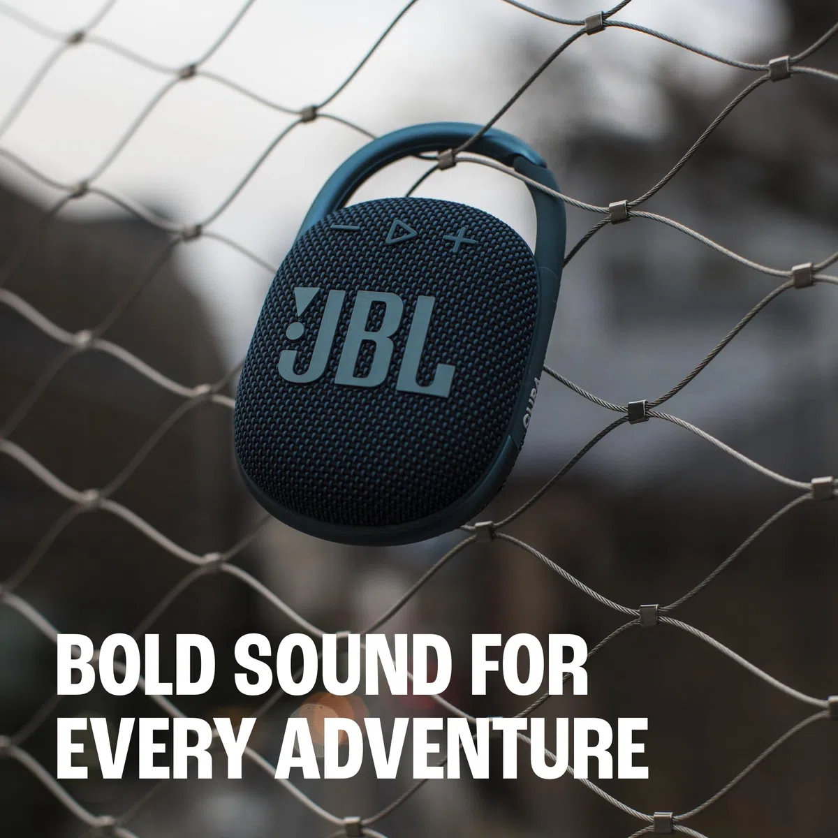 JBL In-Ear Ohrhörer Clip 4 - Tragbarer Mini-Bluetooth-Lautsprecher, großer Audio- und ausdrucksstarker Bass, integrierter Karabiner, IP67 wasserdicht und staubdicht