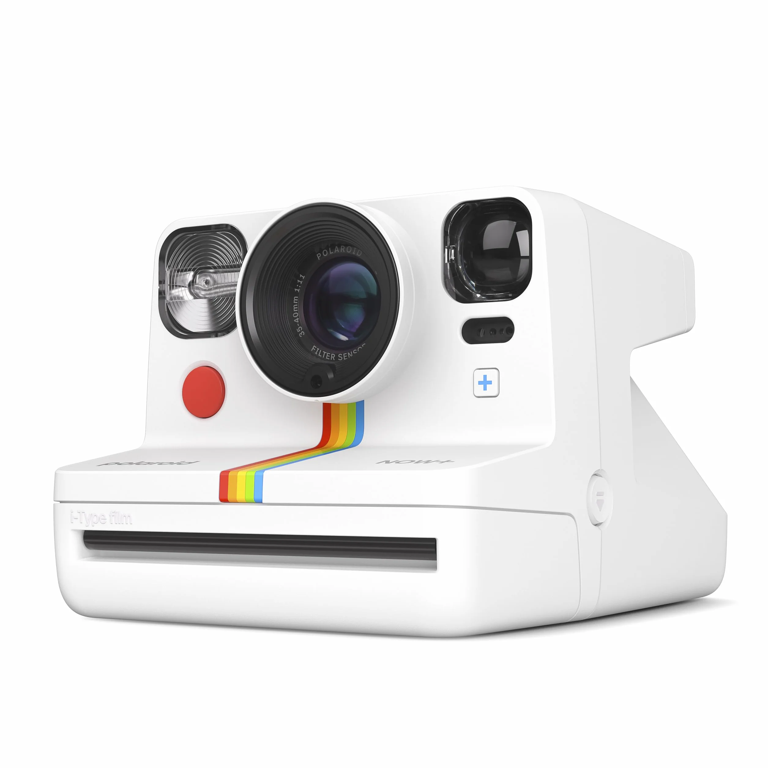 Polaroid Now+ Generation 2 Instant Film Camera White Bluetooth App Controlled Bundle 16 Photos