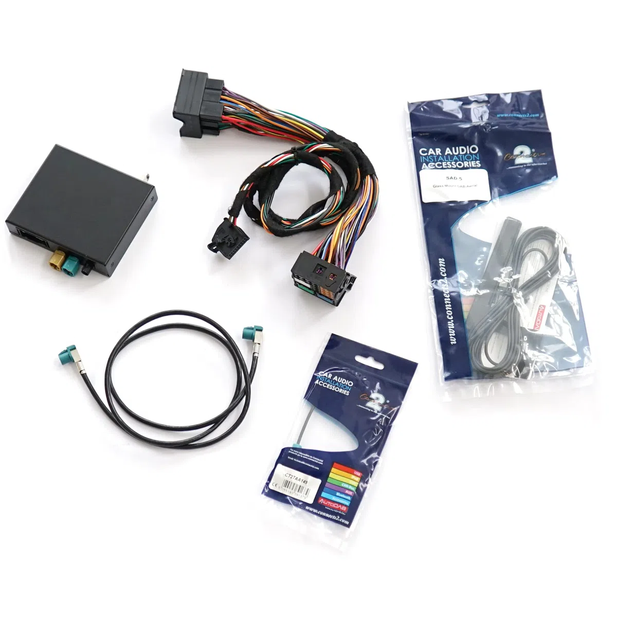 Volkswagen 000063212E Nachrüstsatz DAB+ Radio Digitalradio Antenne Radioempfang, für MIB Standard/High
