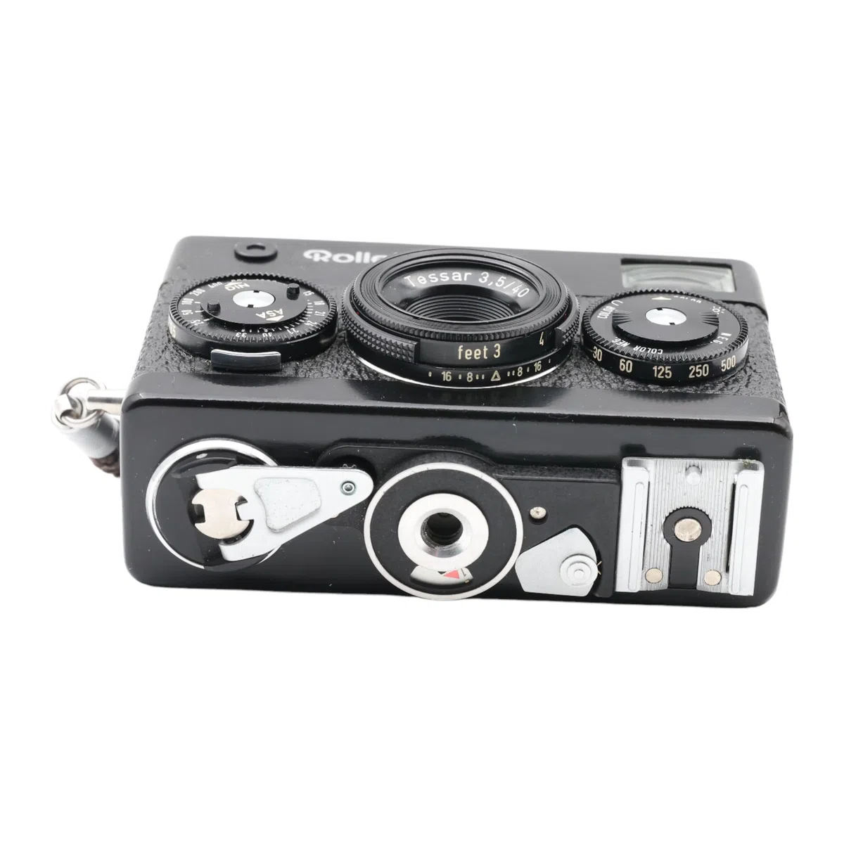 Rollei 35 schwarz Black - Tessar 1:3.5 40mm Optik