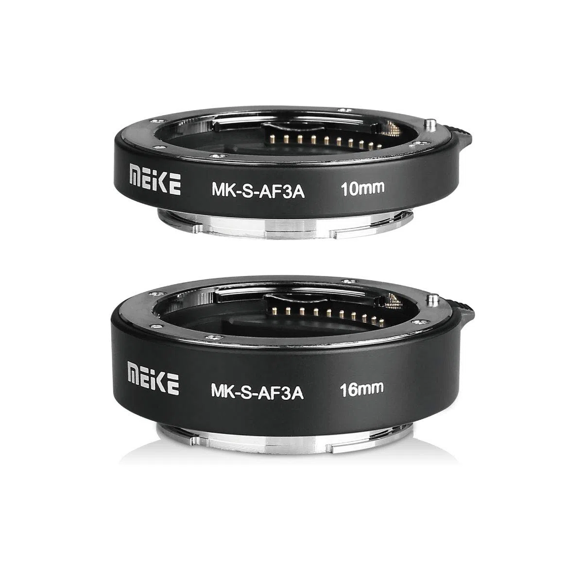 Meike MK-S-AF3A Metall Autofokus Makro Verlängerung Adapter für Sony E-Mount Ring 10mm 16mm Kamera den Mirrorless Nex3 Nex5 Nex6 A6000 A6300 A6400 A6500 A7II A9 etc