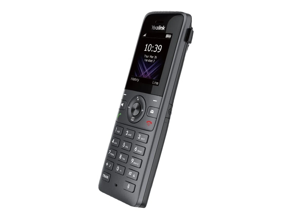 Yealink W73P DECT IP Telefon System (W70B Basis + W73H Handset) Schwarz