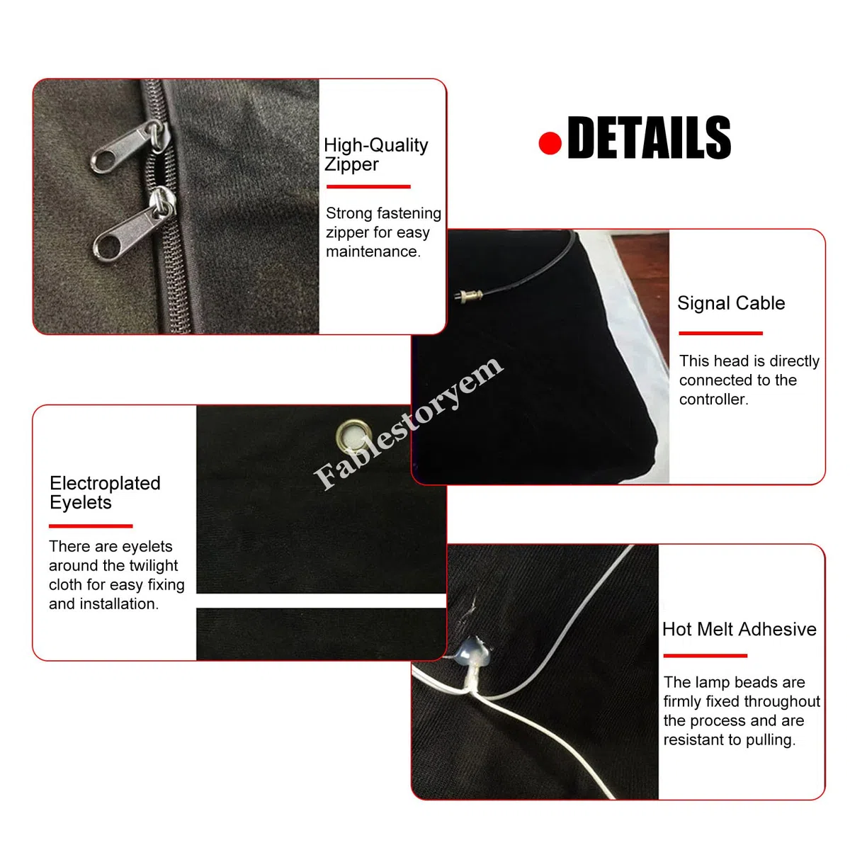 LED-Stern-Lichtvorhang-Hintergrund für Hochzeits- und DJ-Events, steuerbarer Stoffhintergrund, 3 x 4 m, Bühnendekoration für Partys und Clubs