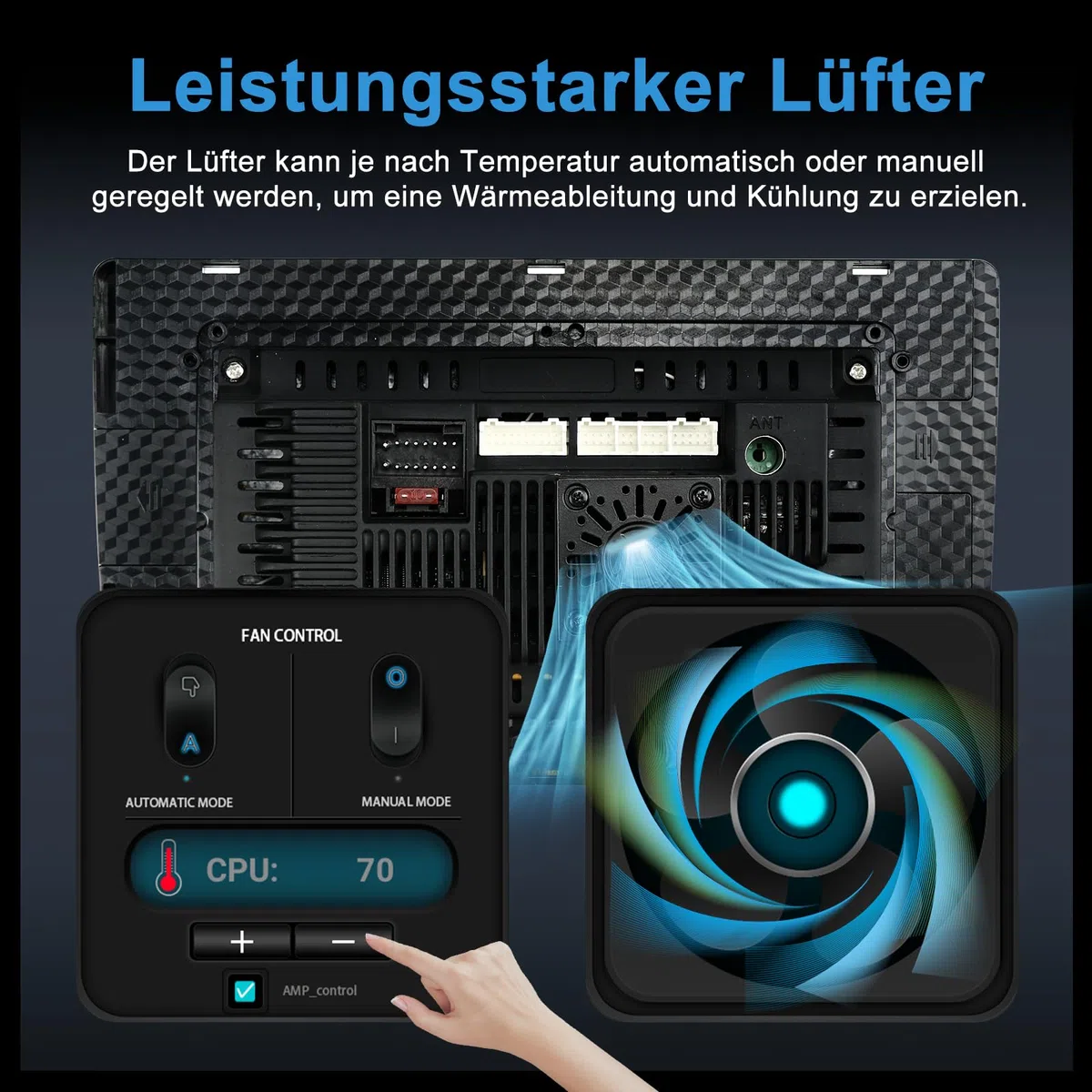 4GB+64GB Android Autoradio für VW Golf 4 1998-2006 2 Din, 7 Zoll 1280x720 QLED Bildschirm mit Wireless CarPlay & Android Auto, 1080P Rückfahrkamera, GPS Navi, WiFi, Bluetooth, DSP, RDS, USB
