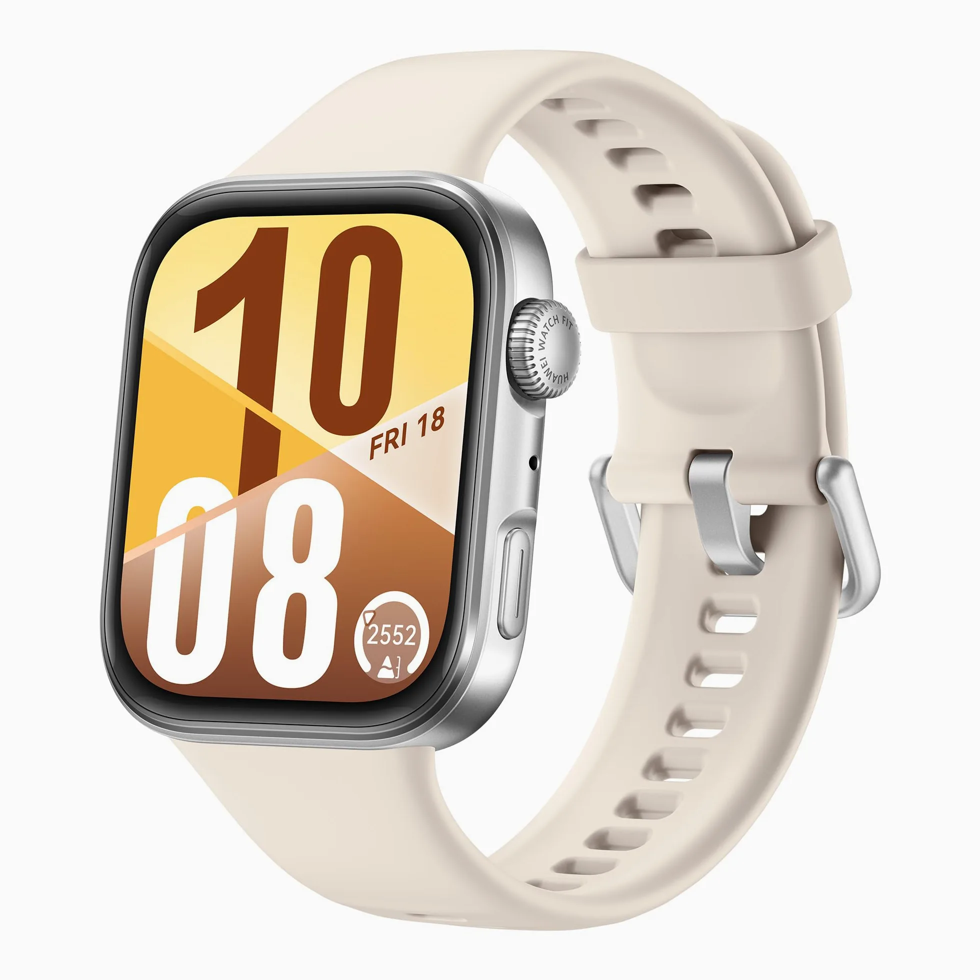 HUAWEI Watch FIT 4 Smartwatch GPS Fitness Tracker Schlaf-Tracking Gesundheitsmanagement 2000 Nits 10 Tage Akkulaufzeit 5 ATM Kompatibel Android iOS Weiß