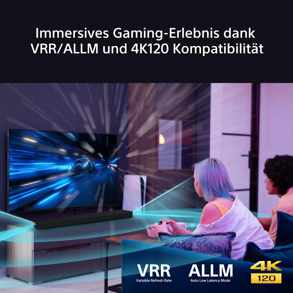 Sony BRAVIA Theatre Bar 9 Dolby Atmos Soundbar für Fernseher, 13 Lautsprecher, WiFi, Bluetooth, 360 Spatial Sound Mapping, TV Lautsprecher