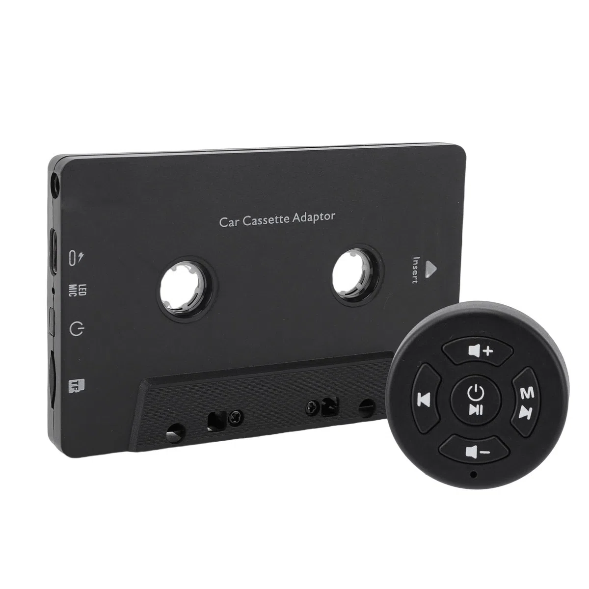 Annadue Car Audio Bluetooth Wireless Cassette Receiver, Car Tape Player Bluetooth 5.4 Cassette Aux Adapter, mit Fernbedienung, für Smartphone, Tablet, MP3 Player Usw